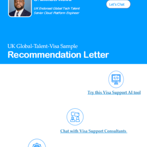 Sample Recommendation Letter - Developer
